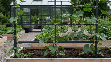 Courgette opbinden - Blomea.nl