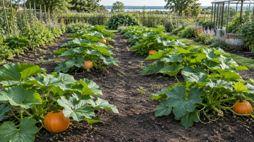 Pompoen planten afstand - Blomea.nl