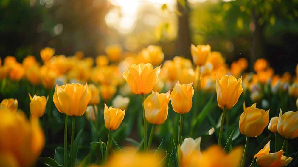 Gele tulpen - Blomea.nl