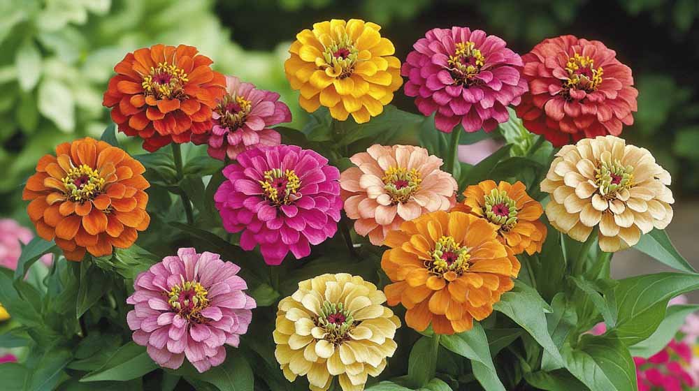 Zinnia zaden - Blomea.nl