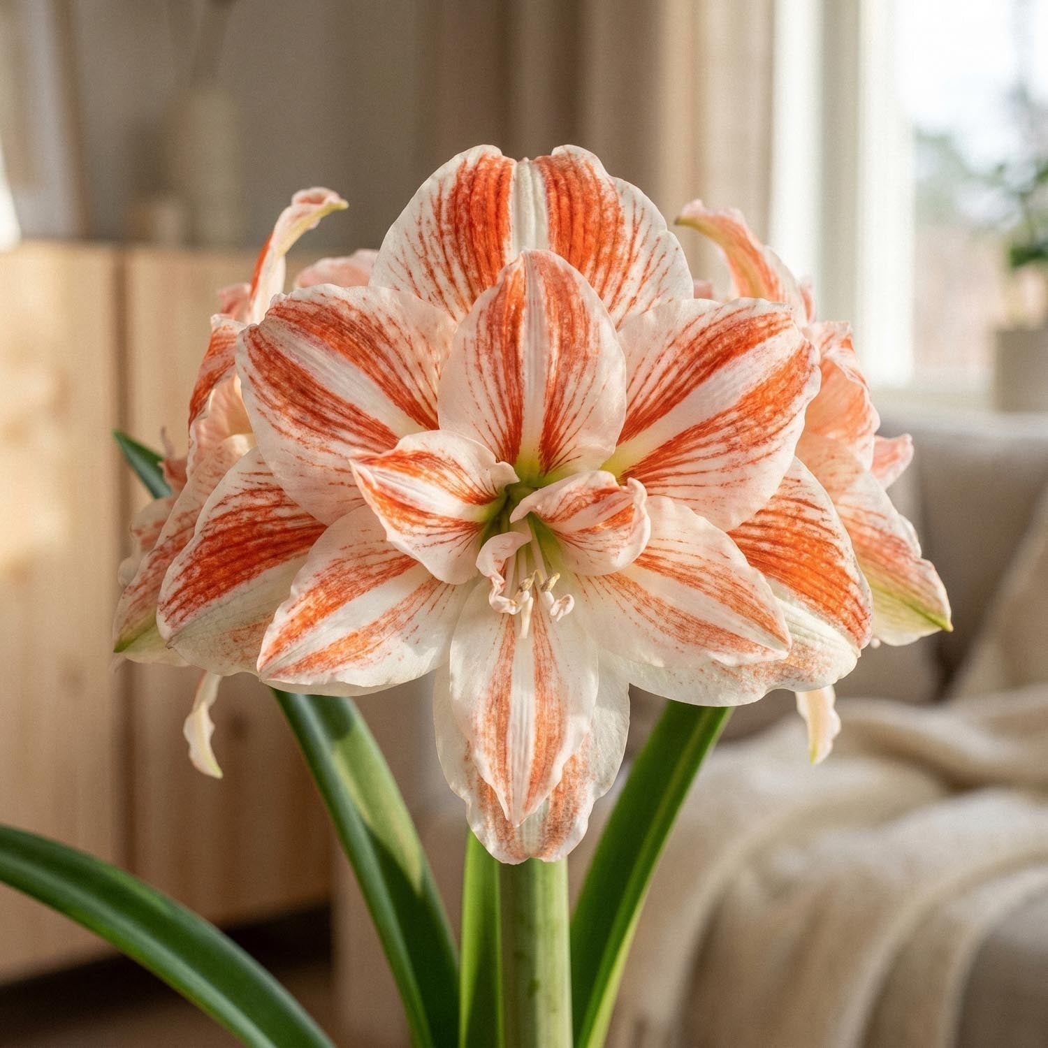Amaryllis, Hippeastrum 'Dancing Queen'