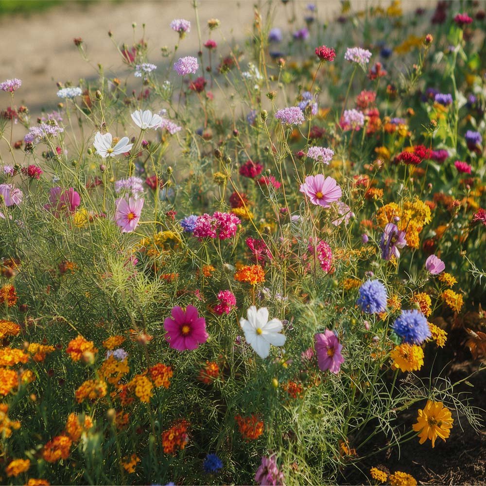 Bloemenmix 'Mix' - 700 biologische zaden