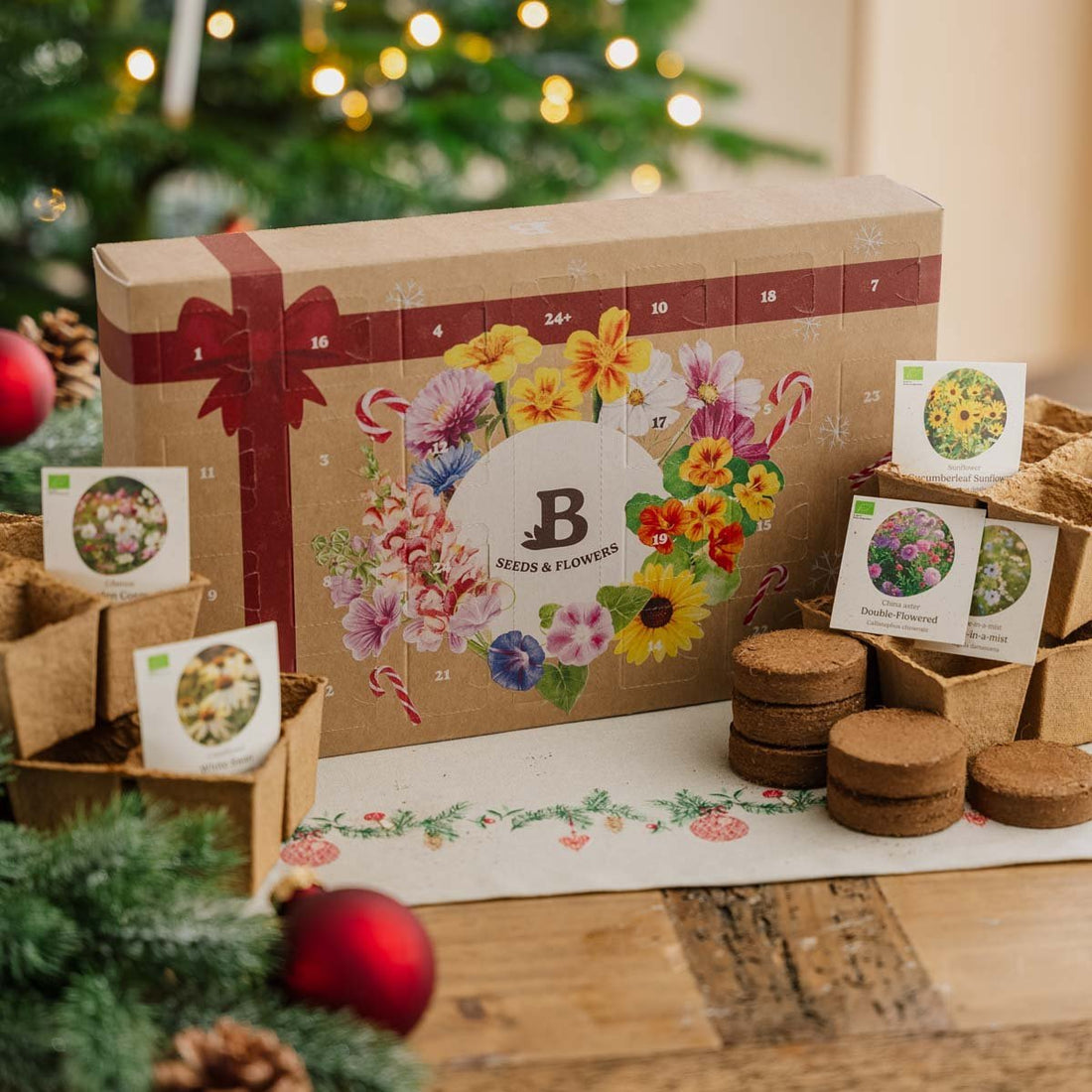 Bloemenzaad adventskalender