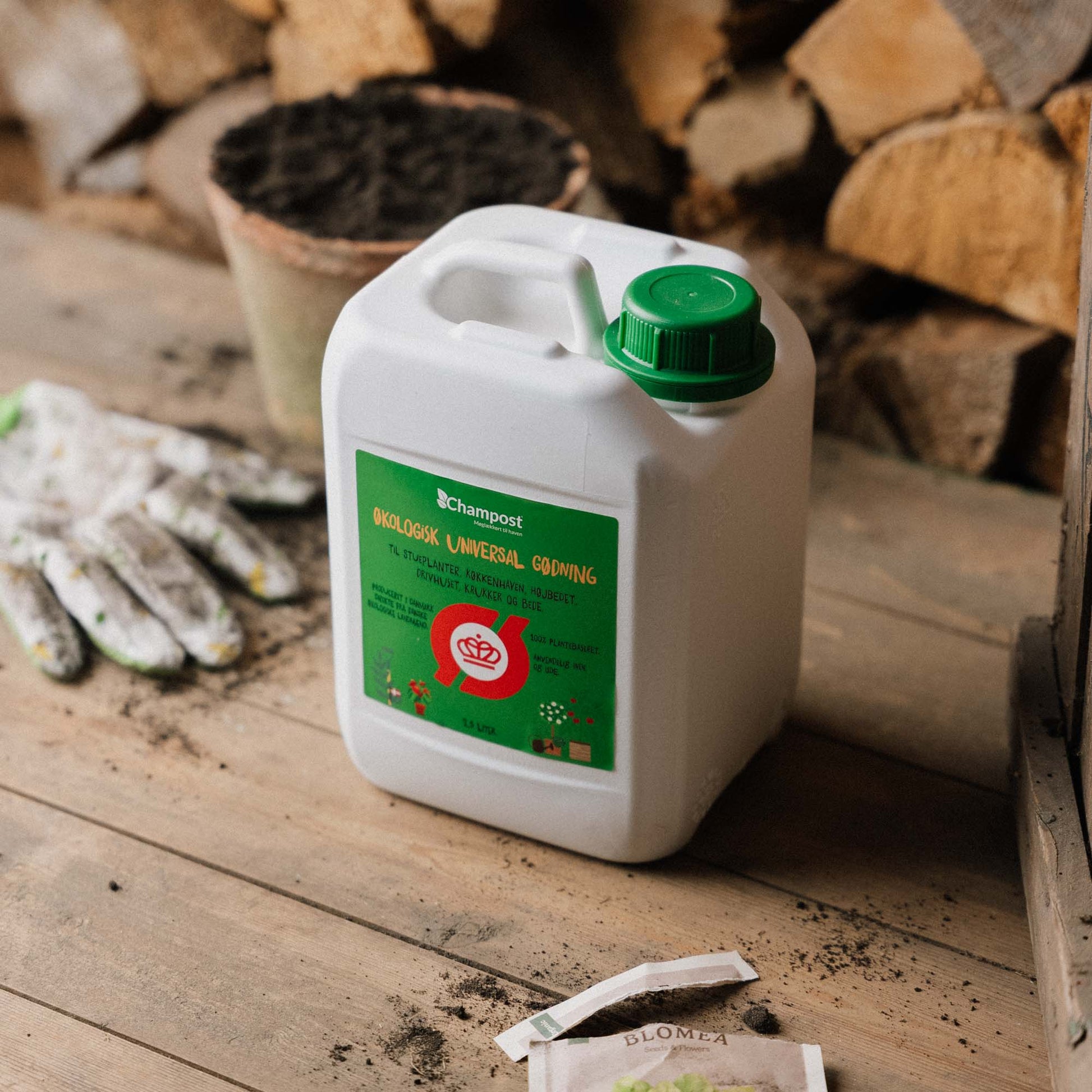 Champost Biologische Universele Meststof – 2,5 L