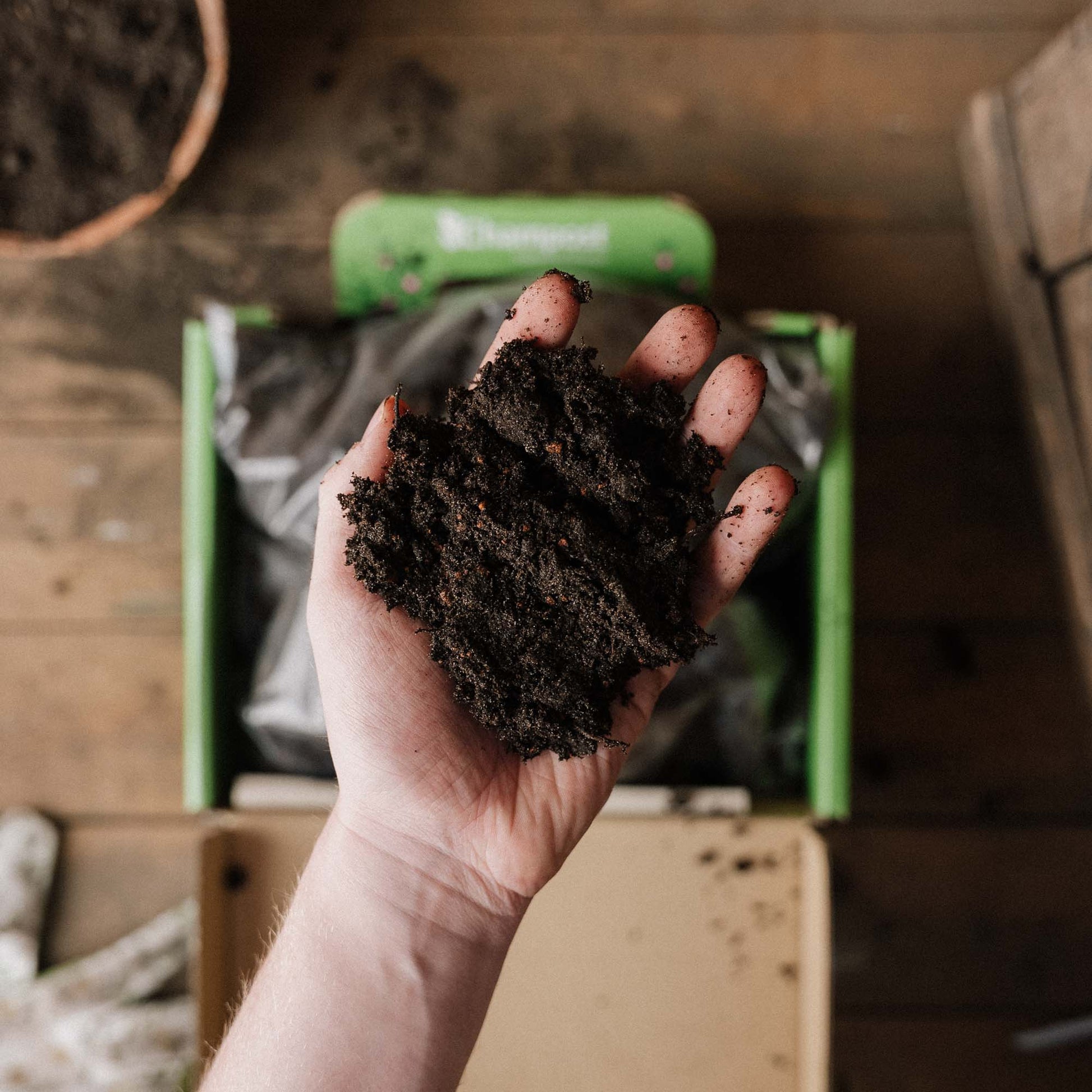 Champost potgrond in koffer - 4L