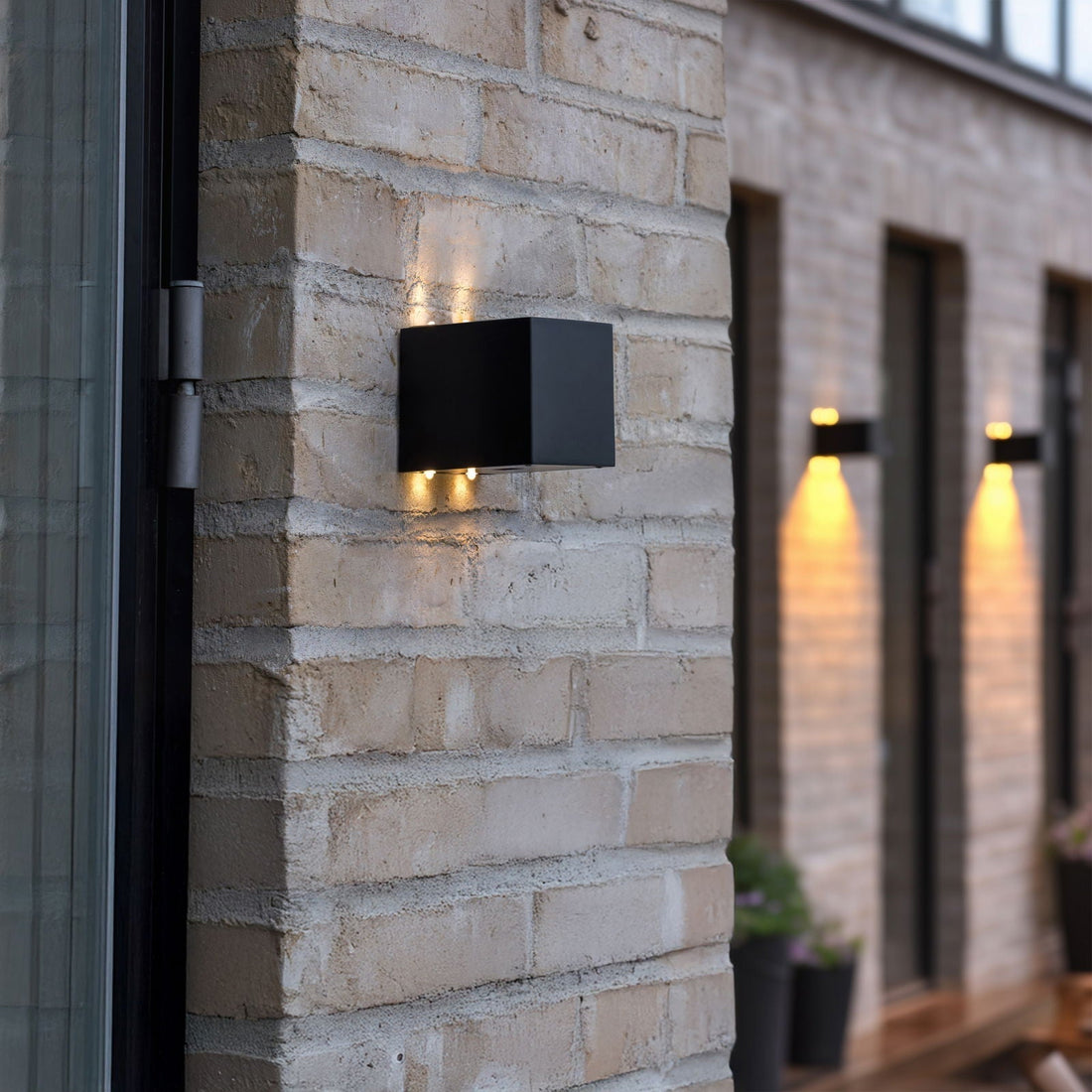 Cube op en neer zonne - lamp 2 pak