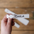 Dahlia labels, 10 stuks.