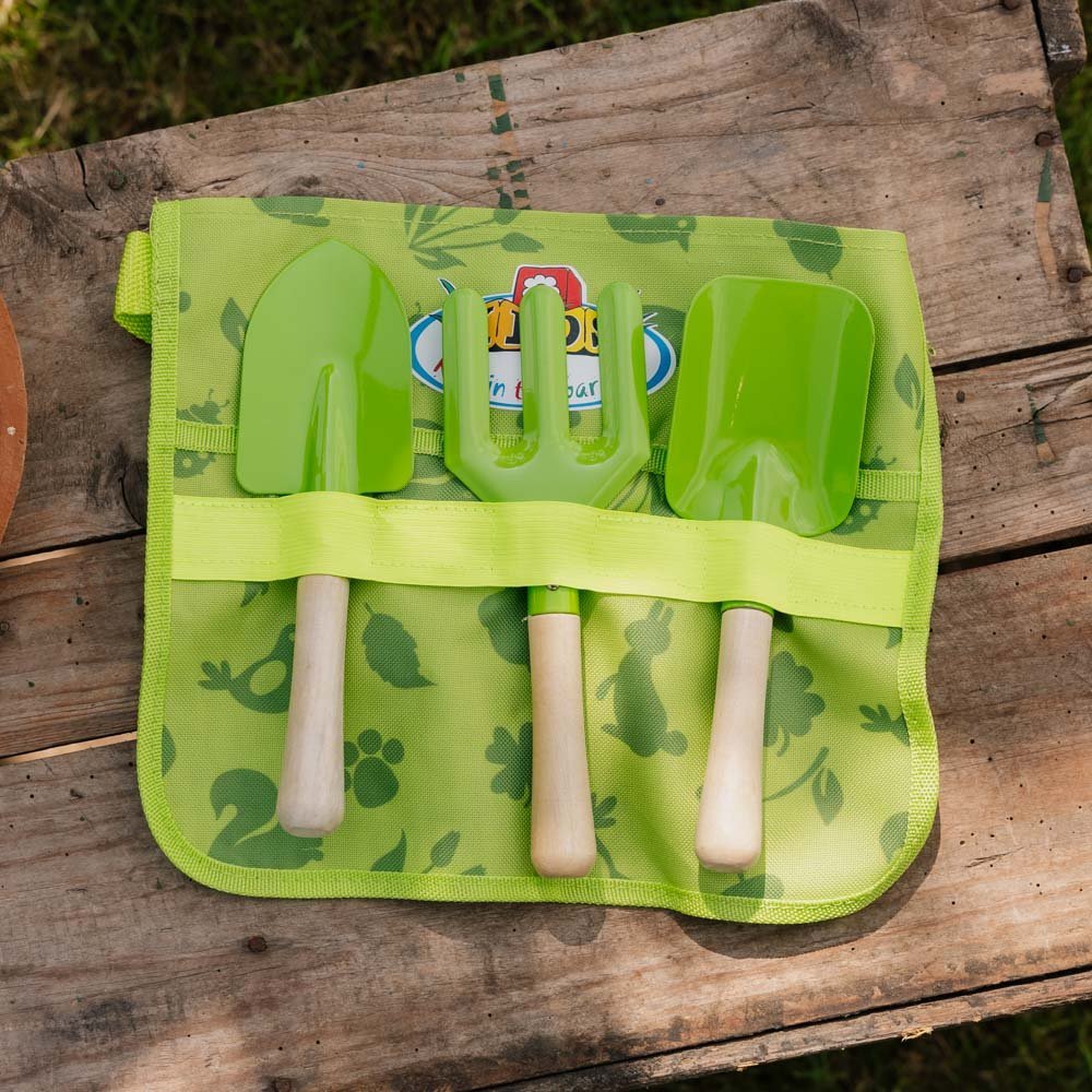 Gereedschapsbord voor kinderen met gereedschappen