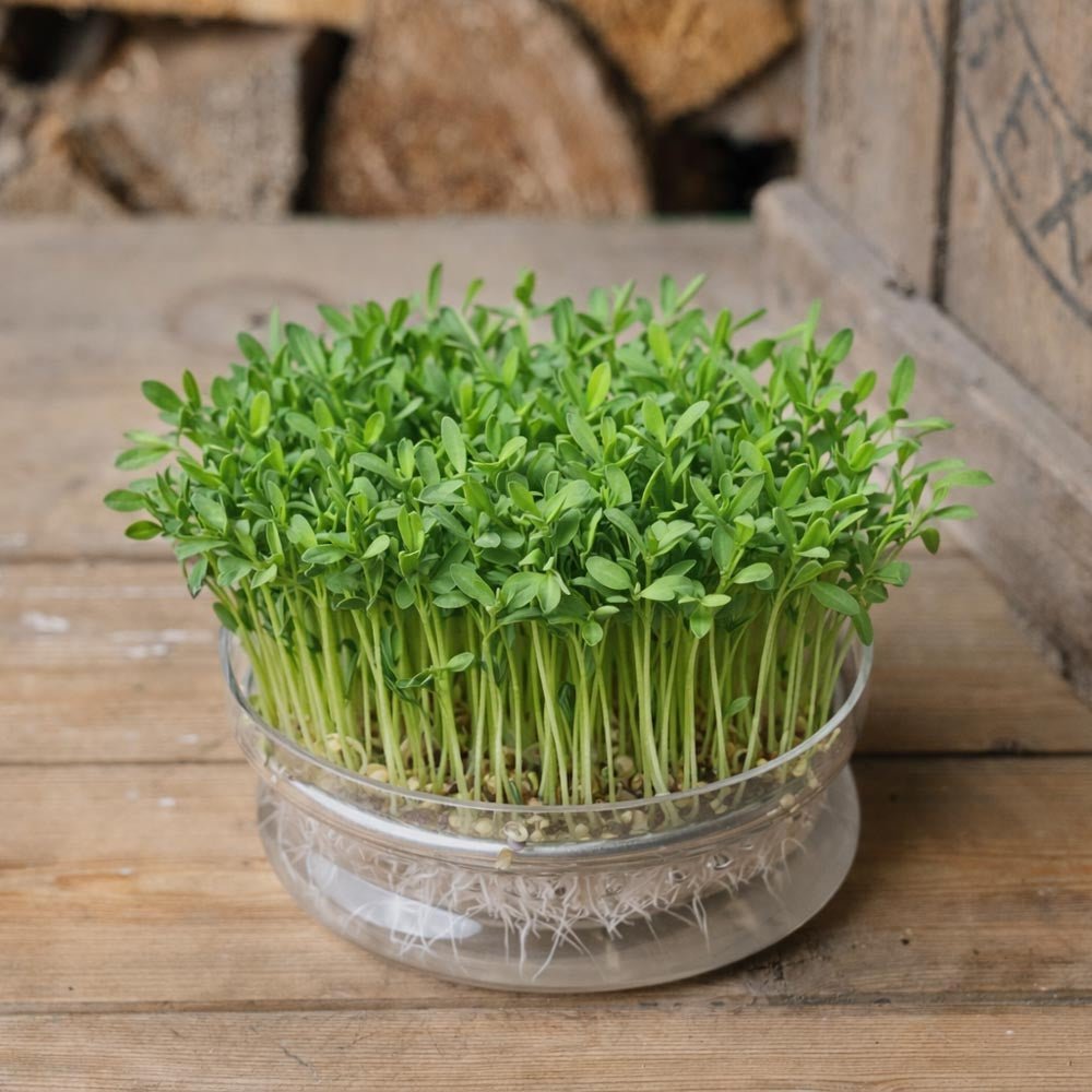 Groene linzen microgroente zaden - 500 biologische zaden