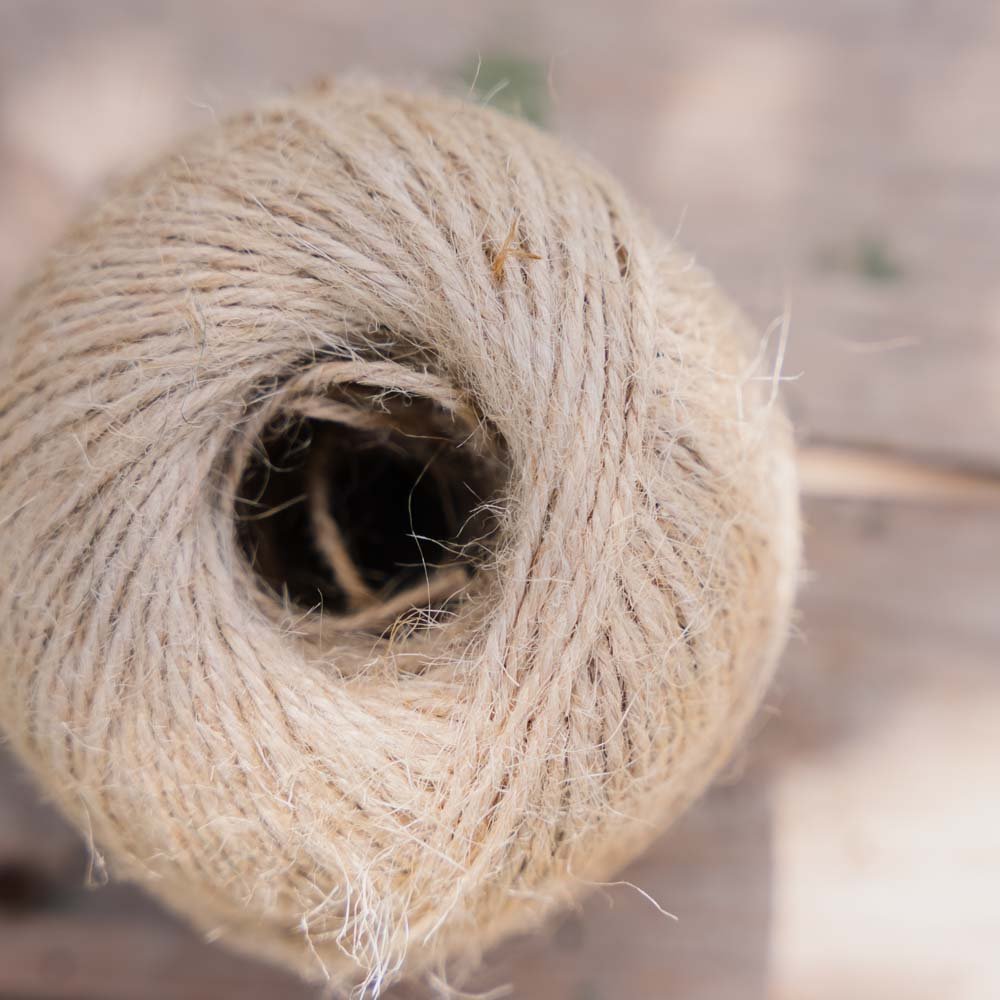 Jutesnoer natuur, 80 m