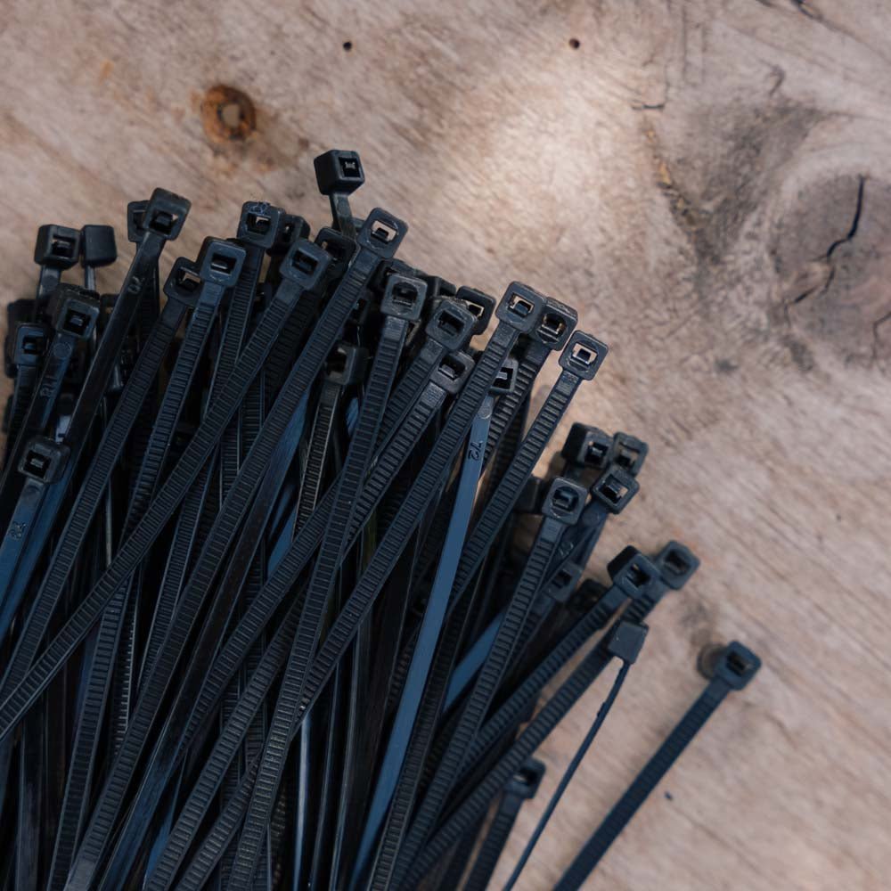 Kleine kabelbinders, 5 stuks.