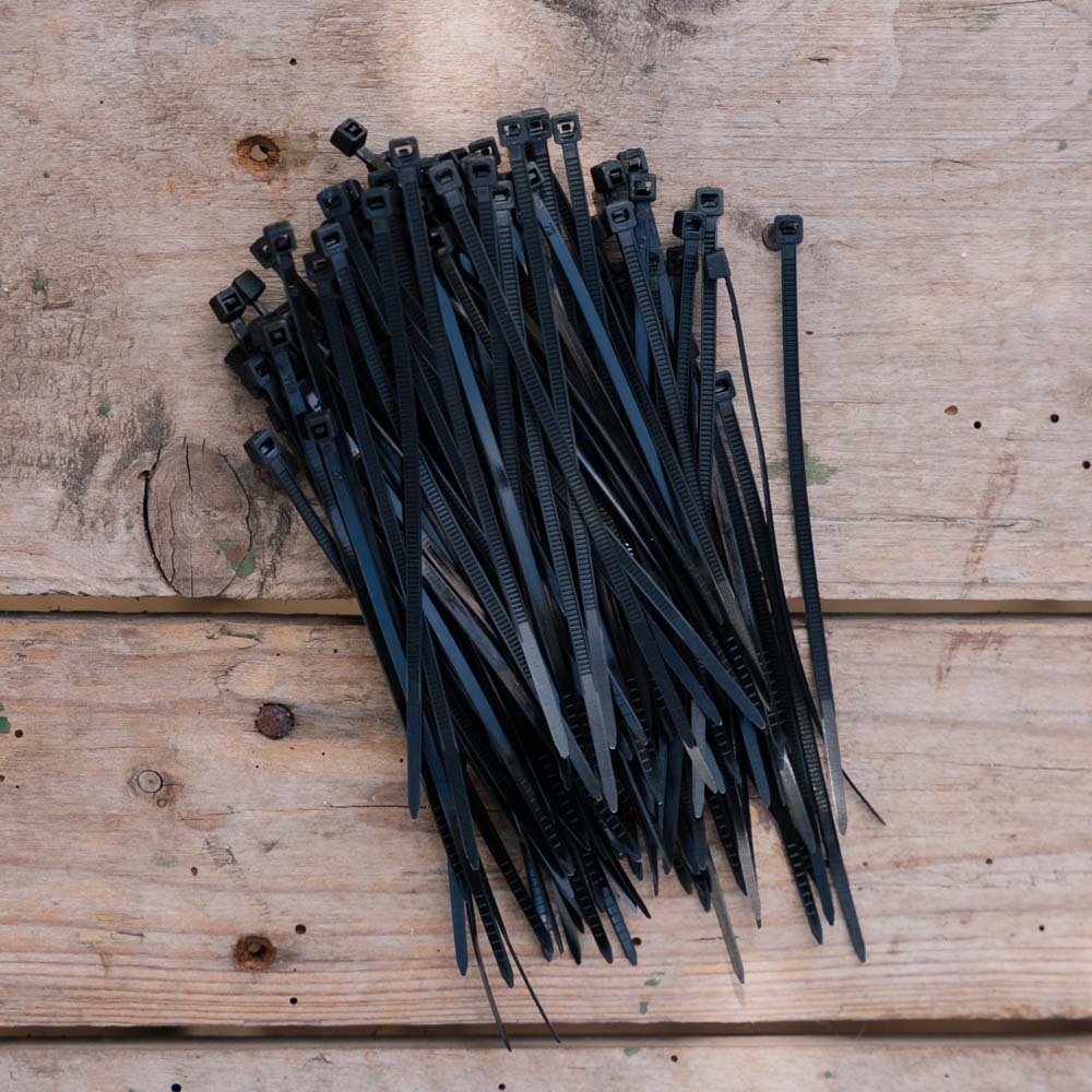 Kleine kabelbinders, 5 stuks.