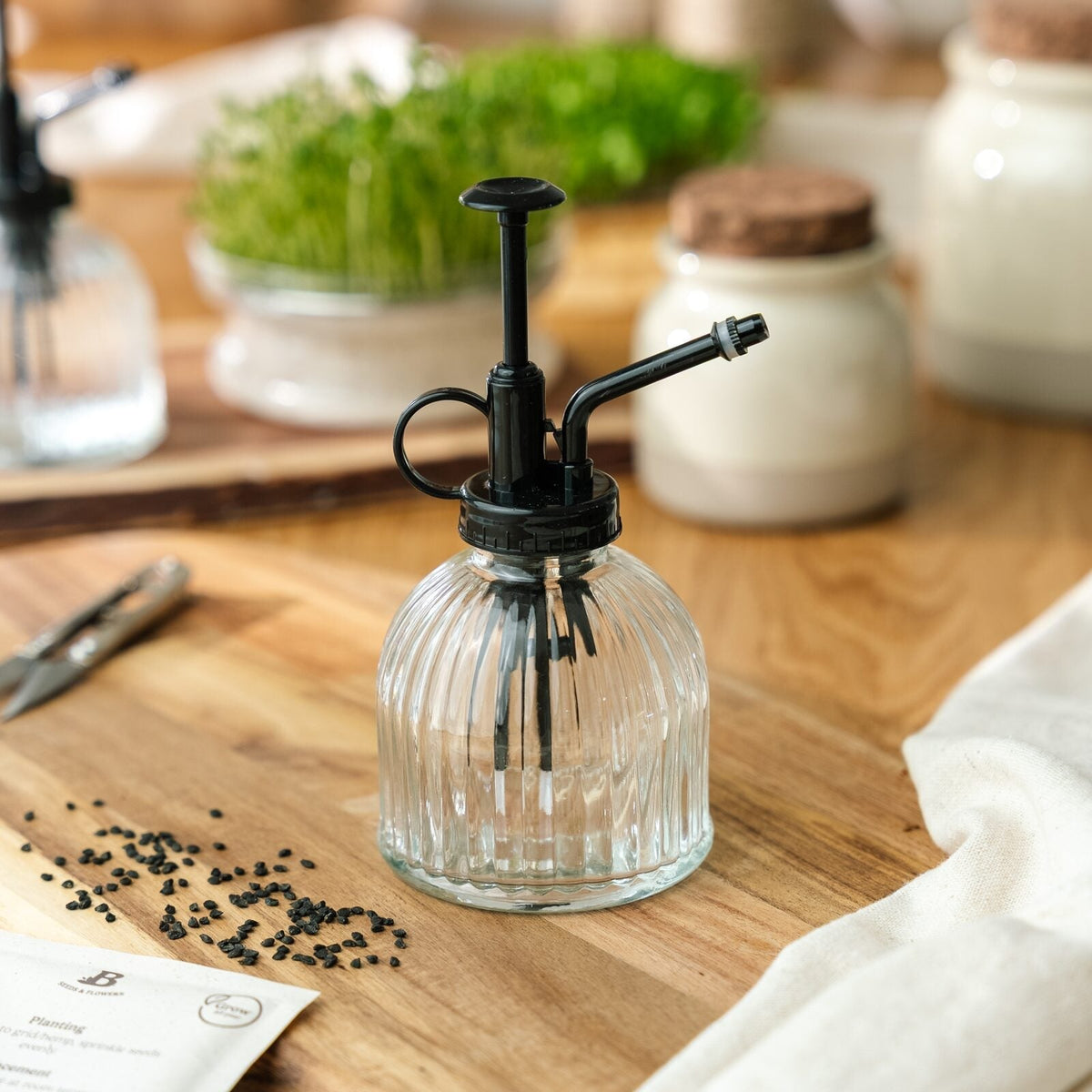 Microgroenten verstuiver