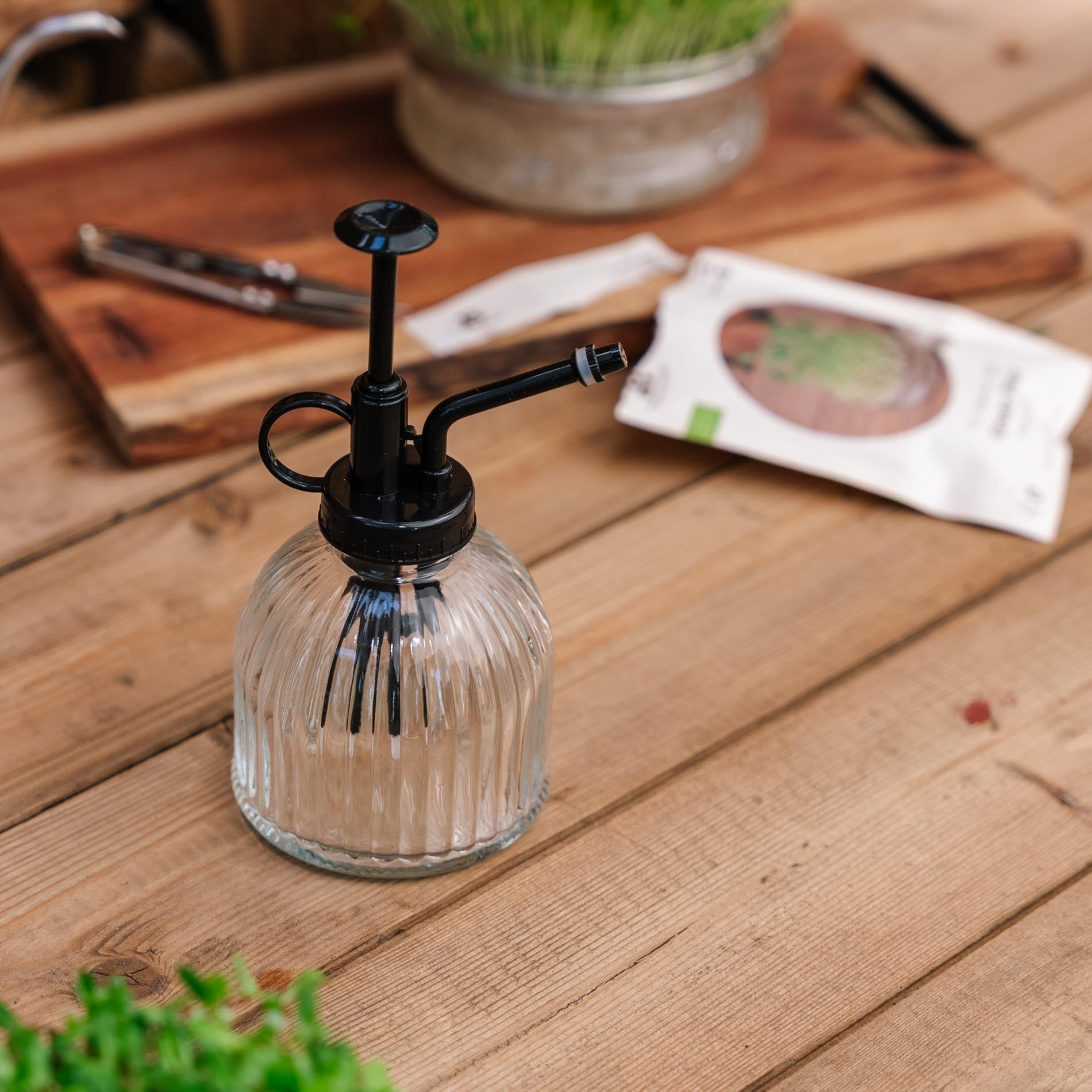 Microgroenten verstuiver