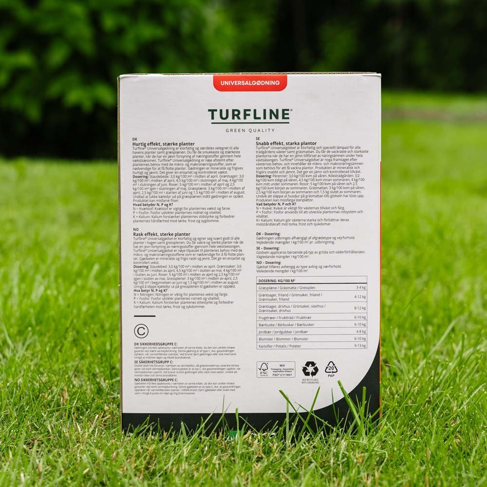 Turfline Universele Meststof 12/2/10, 3,5 kg